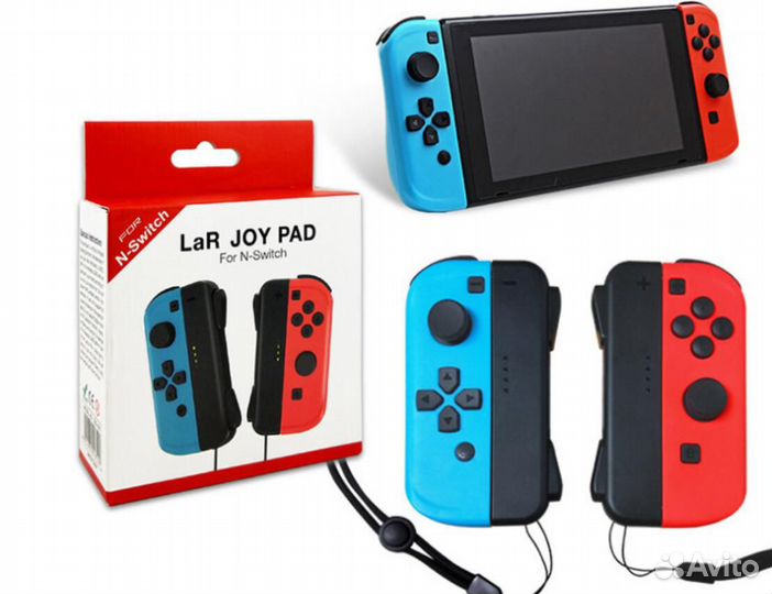 Switch Контроллеры Joy Pad Красный / Голубой Dobe