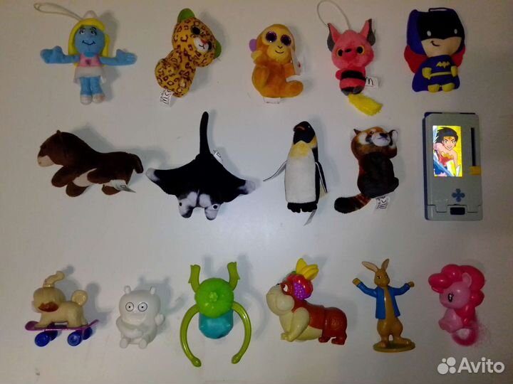 Игрушки из Макдональдса,Бургер Кинга,коробочек