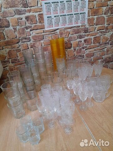 Хрустальные стаканы СССР