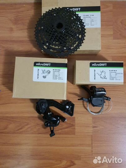 Запчасти для велосипеда. microshift Новые