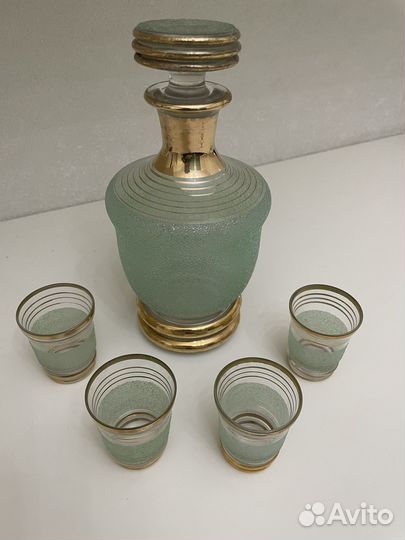 Графин с рюмками СССР