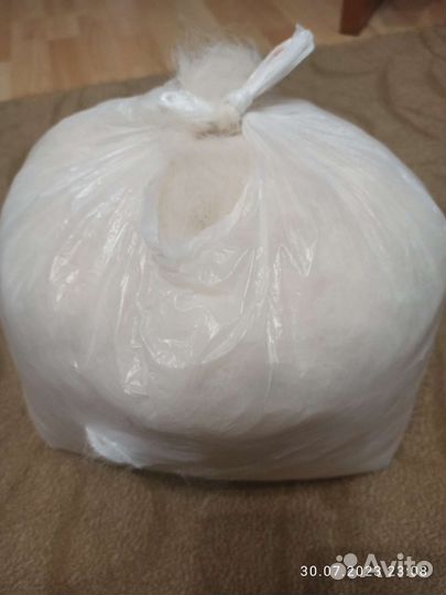 Собачья шерсть хаски