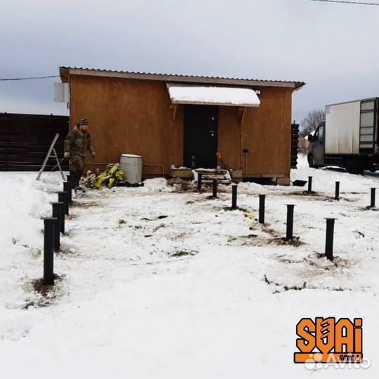 Винтовые сваи 108 2500