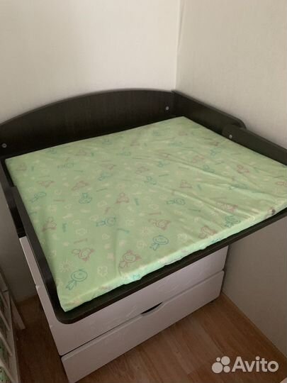 Комод детский с пеленальным столиком