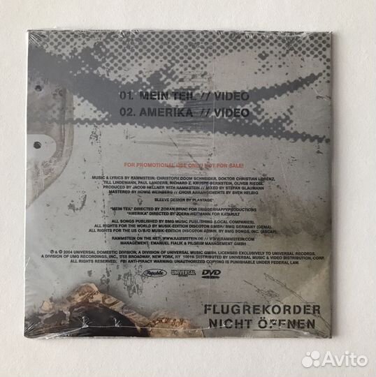 Rammstein - Reise, Reise Videospecial (DVD, USA)