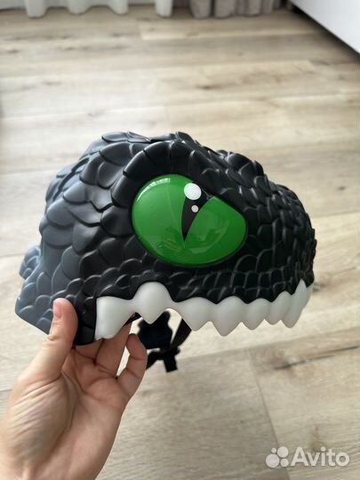 Шлем crazy safety black dragon