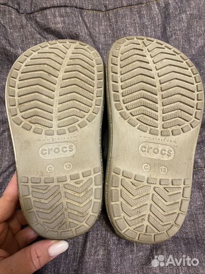 Сабо crocs c 13