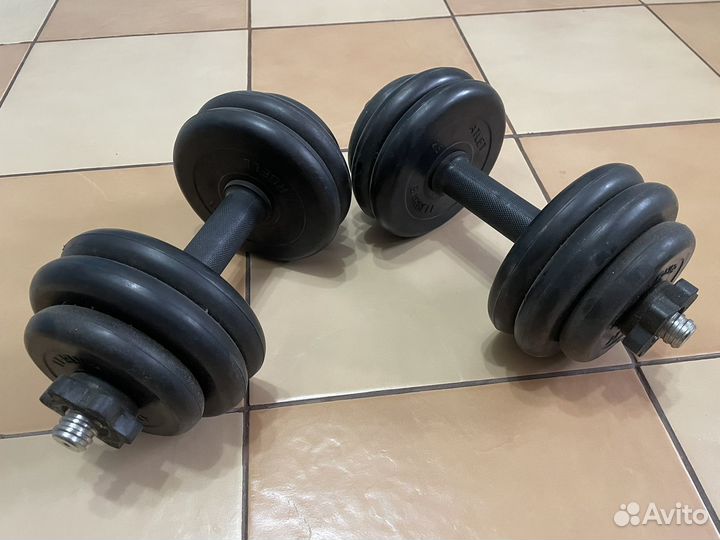 Гантели разборные 15 кг