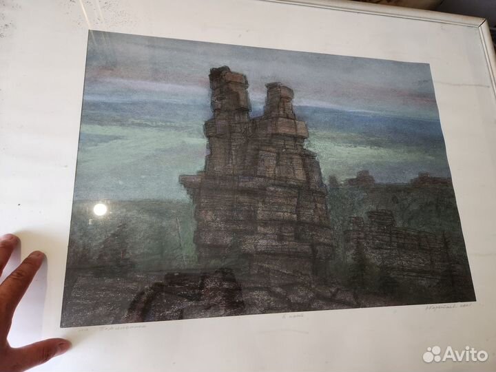 Интерьерные картины,русские пейзажи, 7 шт одним