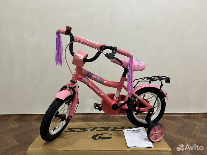 Детский велосипед двухколесный Kreiss 12 дюймов