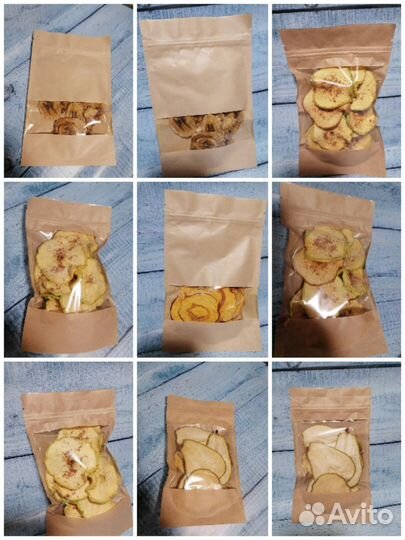Фруктовые фрипсы, пастила