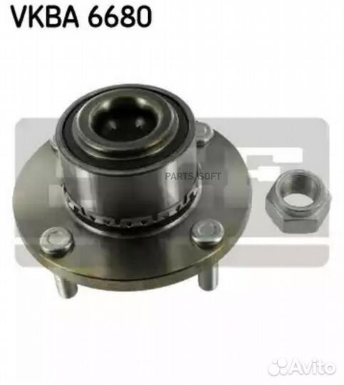 SKF vkba 6680 Комплект подшипника ступицы колеса