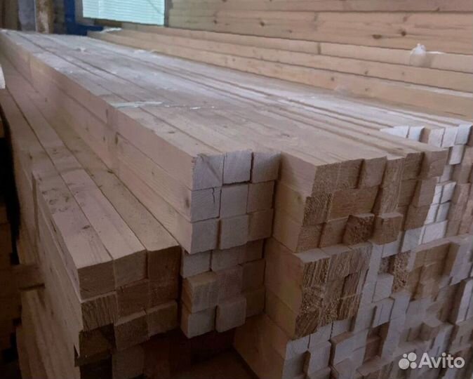 Брусок сухой строганный