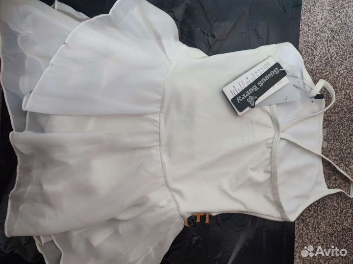 Купальник гимнастический с юбкой