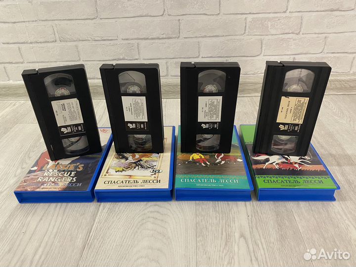 Видеокассеты vhs Спасатель Лесси