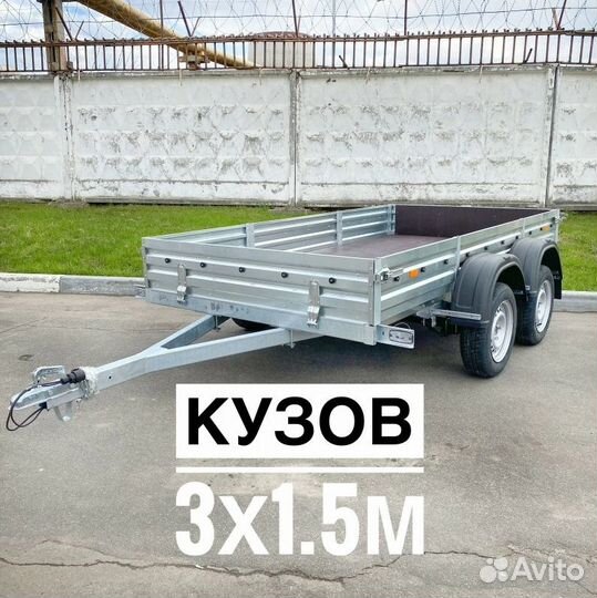 Прицеп 31.022. Размер кузова: 30091511290