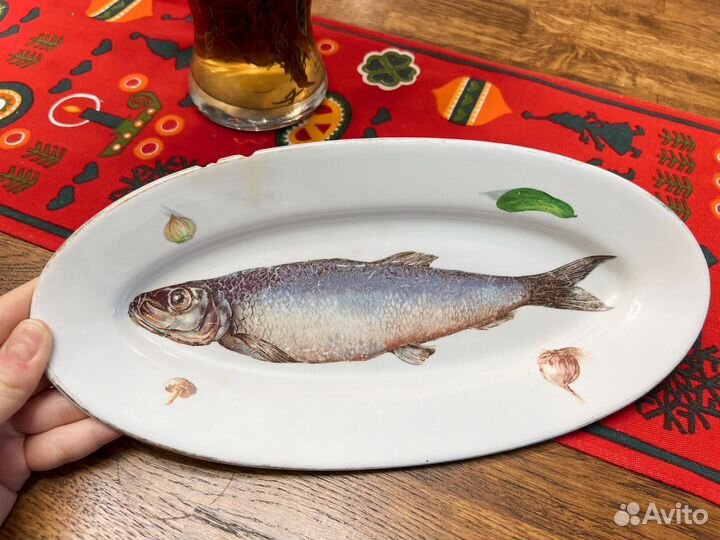 Villeroy&Boch блюдо антикварное 1920-1935