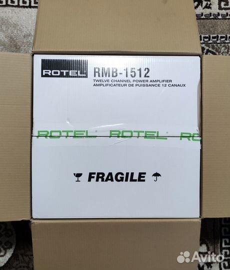 Многоканальный усилитель Rotel RMB-1512 v2