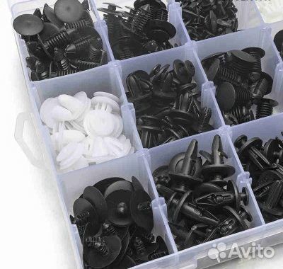 Клипсы комплект 415 шт