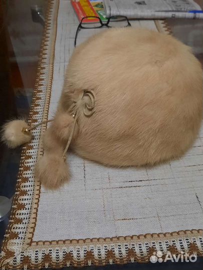 Шапка норковая