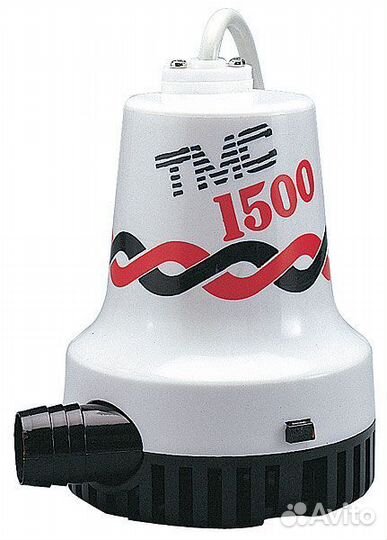 Насос осушительный 1500GPH, 24В, 100л\мин