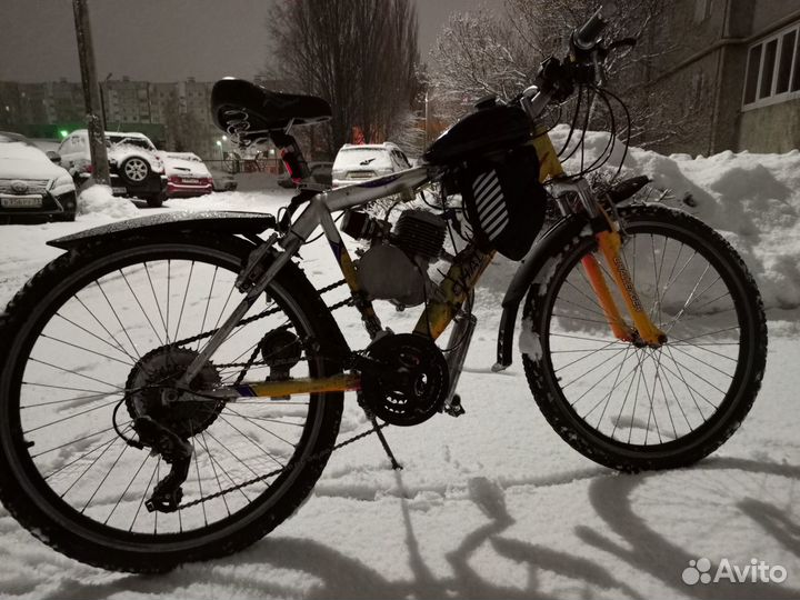 Мотовелосипед Challenger с двигателем F-80