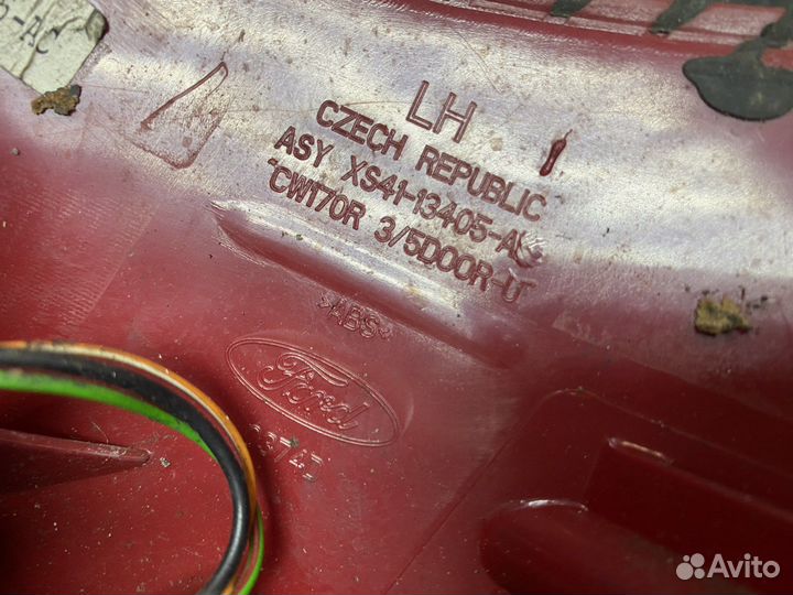 Задний фонарь ford focus