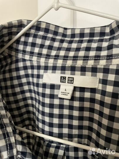 Рубашка uniqlo мужская