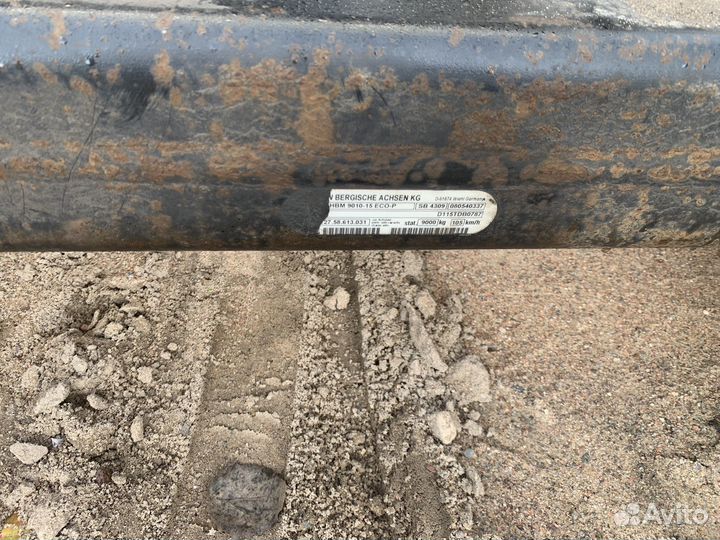 Оси балки BPW в сборе