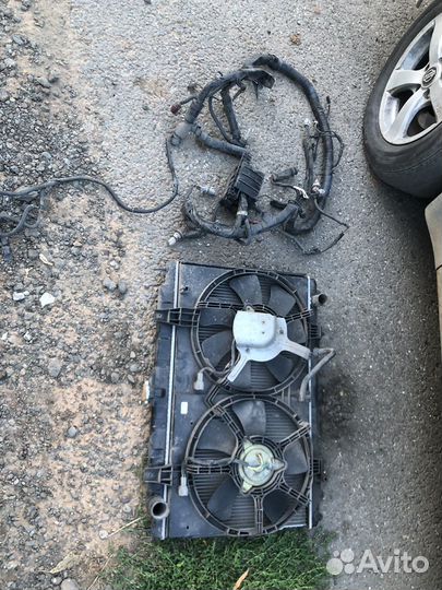 Дифузор радиатор коса проводки нисан цефиро а33