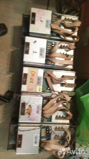 Асики, блоки питания, хеш платы