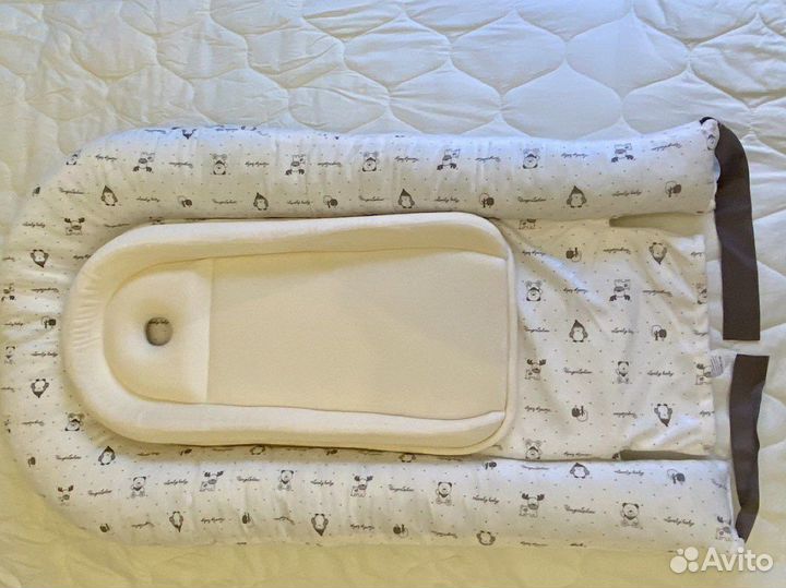 Кокон для новорожденных гнездышко