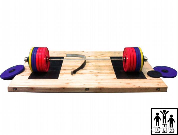 Помост для становой тяги 2.5х1.3х0.06м DNN