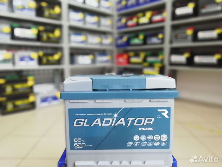 Аккумулятор gladiator dinamic 6ст-60.1