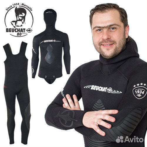 Гидрокостюм Espadon Equipe RUS 5мм p.S