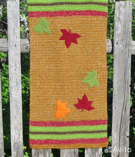 Половик (ковровая дорожка) вязаный крючком