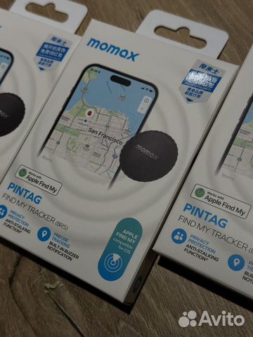 GPS трекер для отслеживания Momax pintag Find my