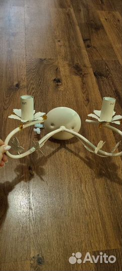 Светильник двухрожковый