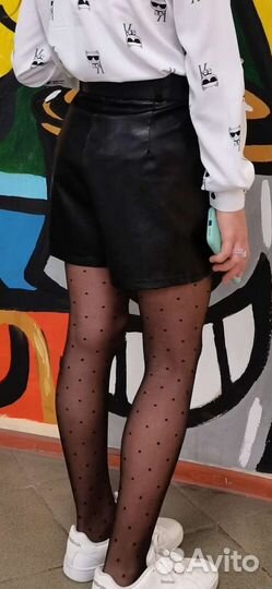 Кожаные Шорты р 40-44