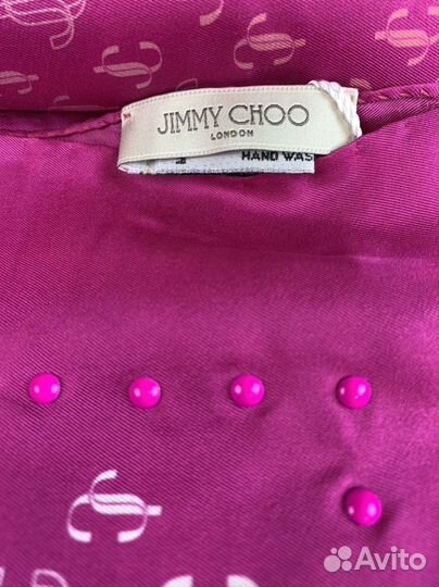 Платок из шелка Jimmy Choo оригинал