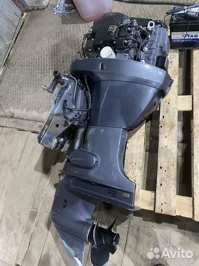Мотор yamaha 50 с машинкой управления