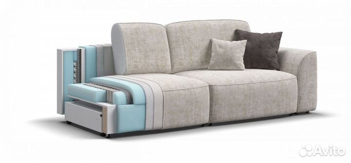 Диван king шенилл IQ кварц