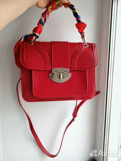 Сумка кросс-боди,натуральная кожа