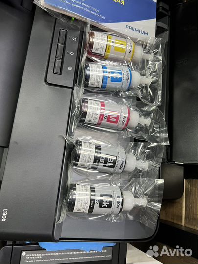 Чернила epson 672 оригинал, комплект
