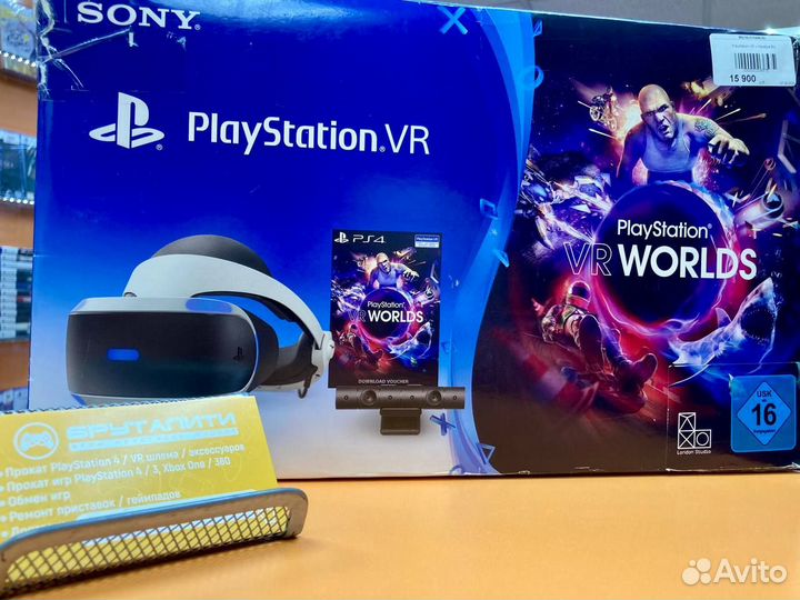 Playstation VR + Камера б/у
