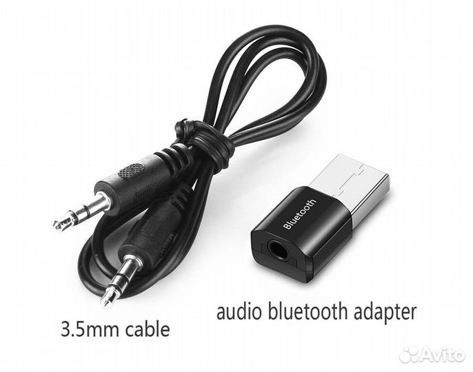 Bluetooth AUX Адаптер Аудио Приемник
