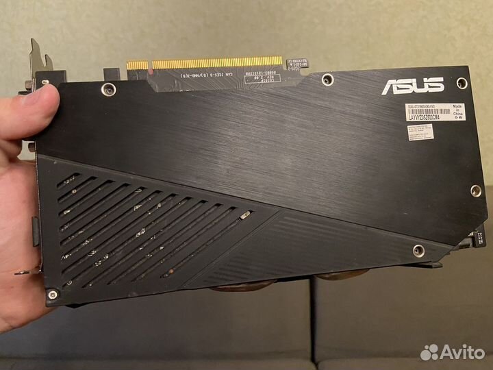 Видеокарта asus 1660 super 6gb