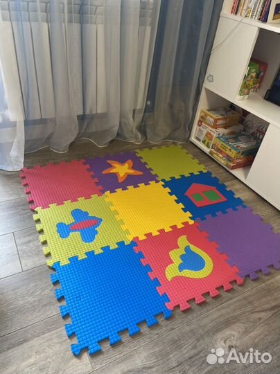 Мягкий коврик пазл