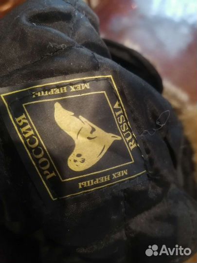 Шапка из нерпы размер 58-60