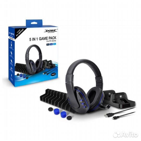 Набор 5 в 1 для PlayStation 4